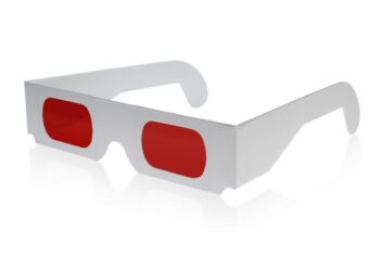 Decoderbrille rot